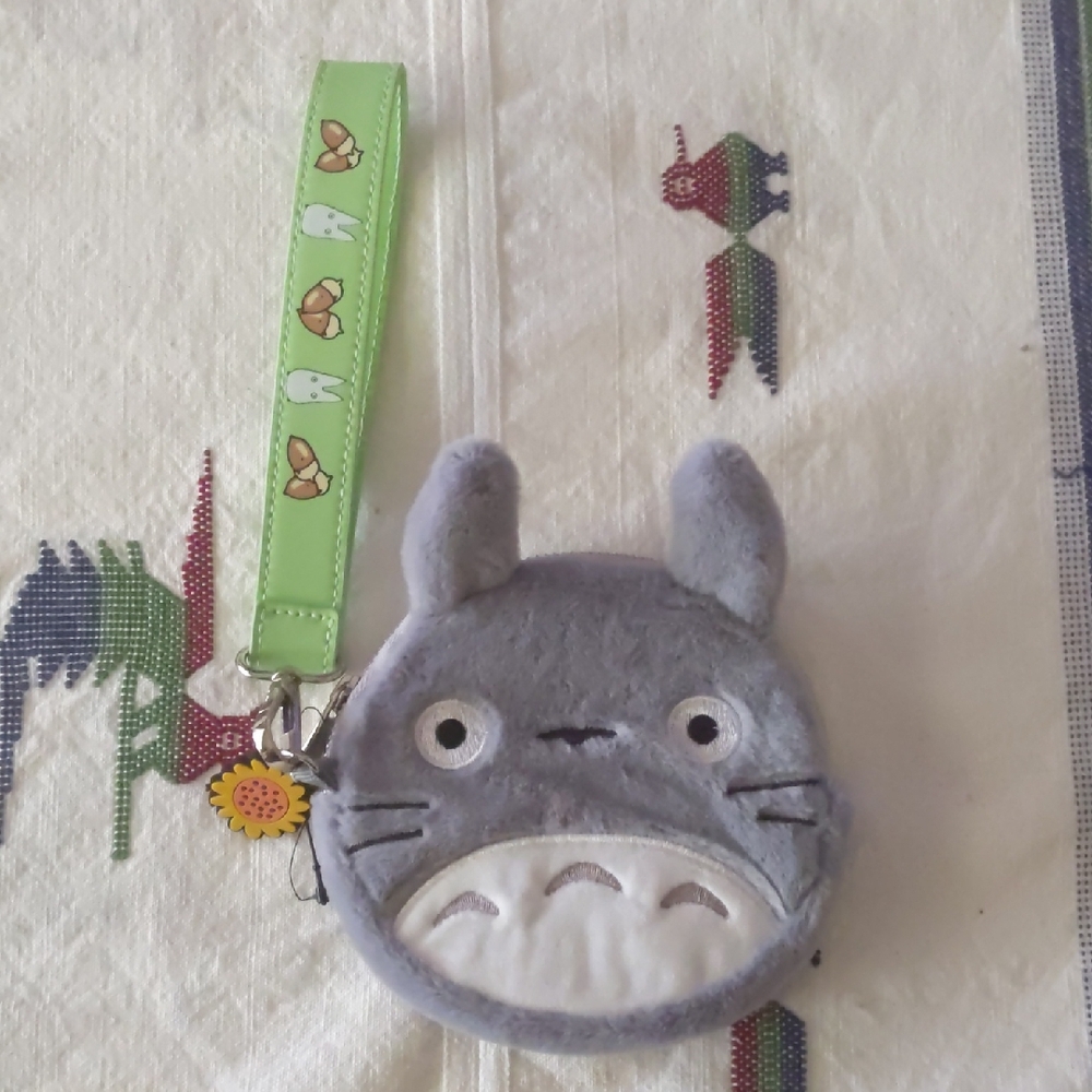 Totoro Gray Coin Purse